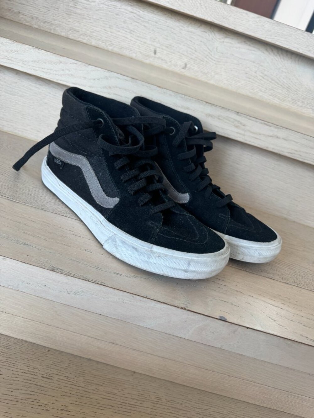 Vans Professional BMX Shoe Black with Grey Mens 7